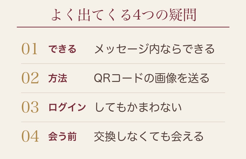 ハッピーメール（ハピメ）のLINE交換でよくある質問