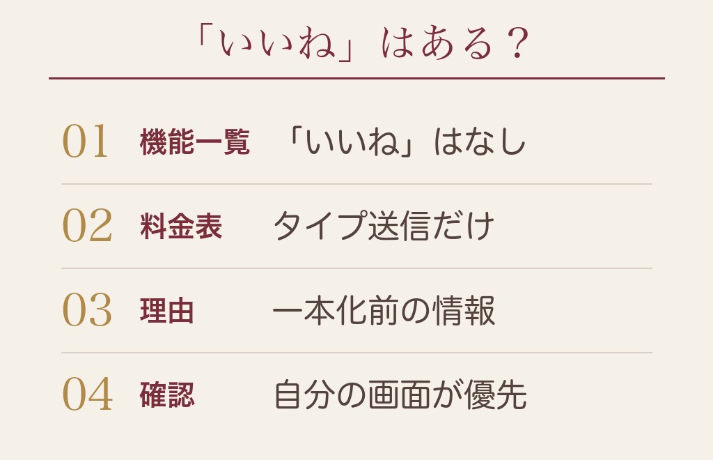 ハッピーメールに「いいね」はある？タイプとの違いを探している人へ
