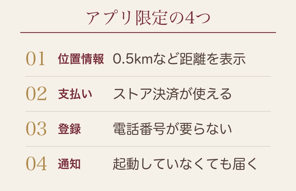 ハッピーメールのアプリだけでできること