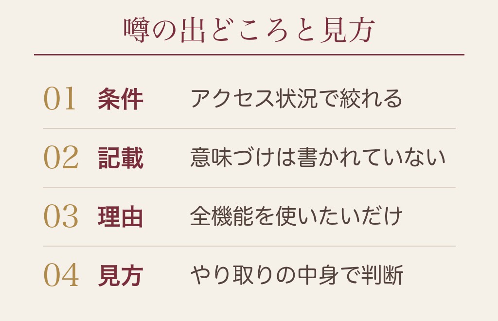 「Web版の人は怪しい」と言われるのはなぜ？
