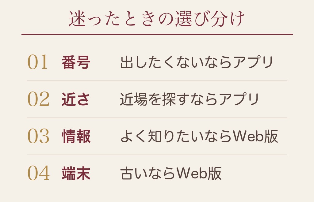 ハッピーメールのWeb版とアプリはどちらを選ぶ？