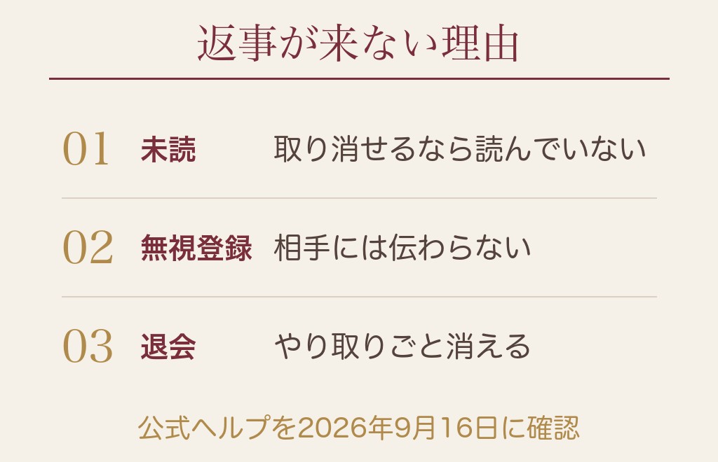 マッチングアプリで久しぶりに連絡する女から先に確かめる3つのこと