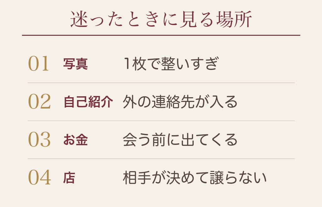 ハッピーメールでマッチングした相手が業者かを確かめる