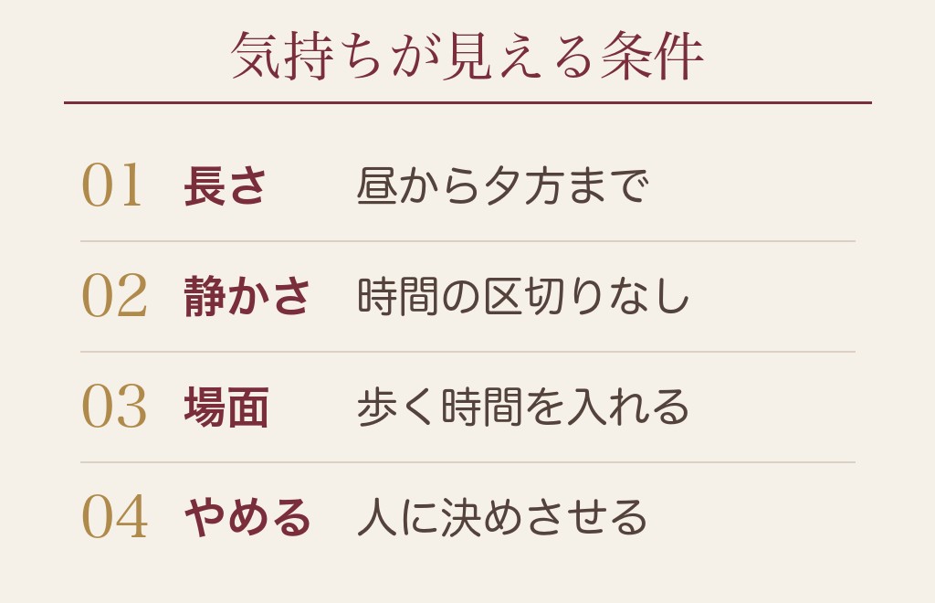 3回目のデートはどこへ行くと気持ちが見えるのか