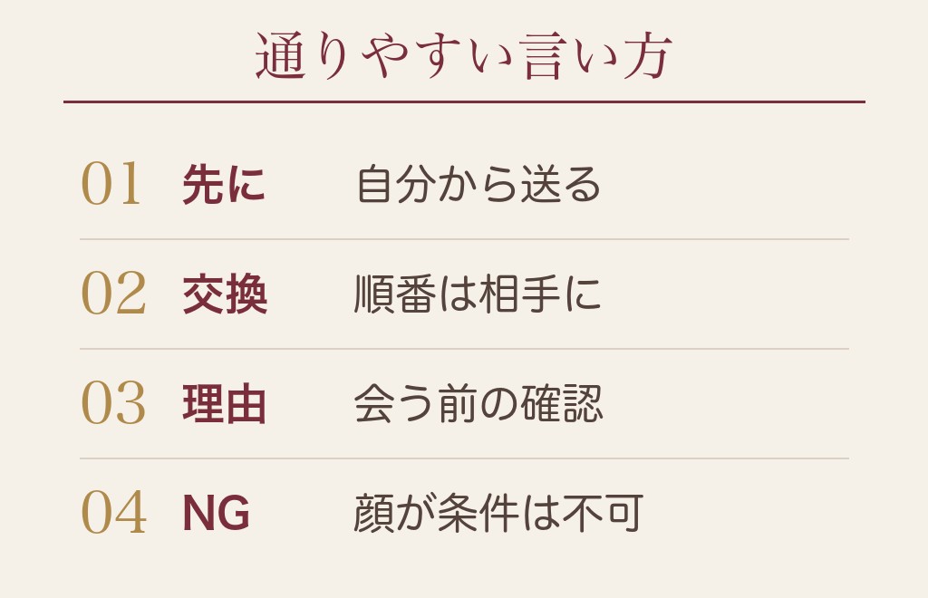 マチアプで顔写真を要求する言い方と例文7つ