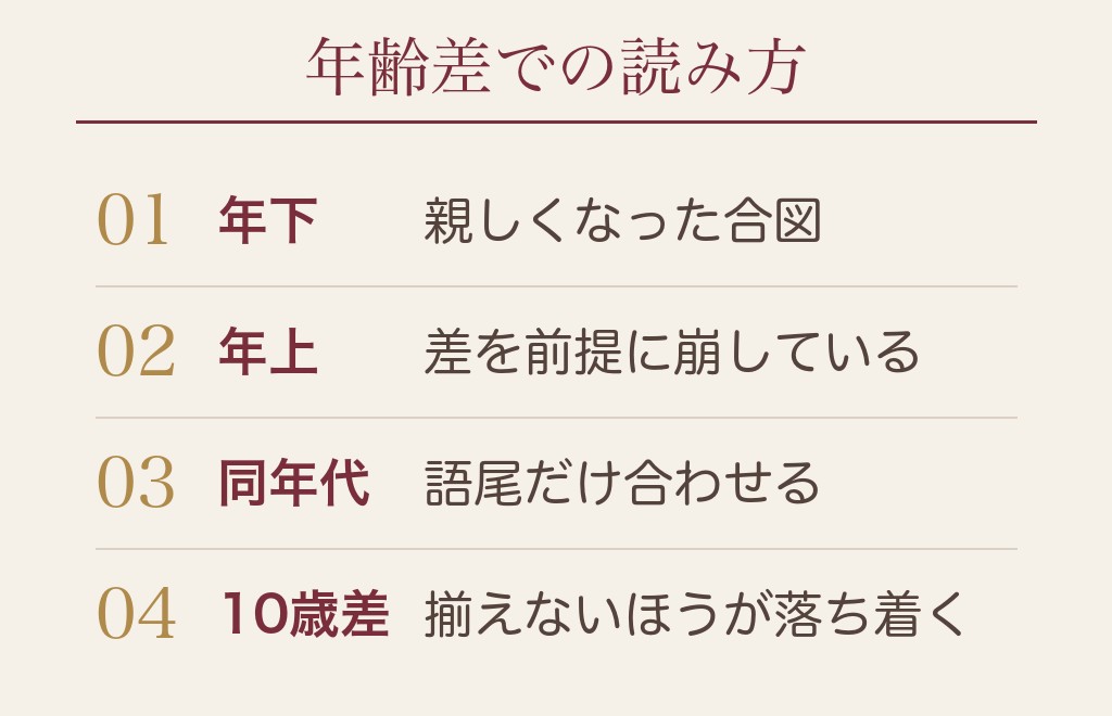 年下・年上で急にタメ口になる男性の受け取り方